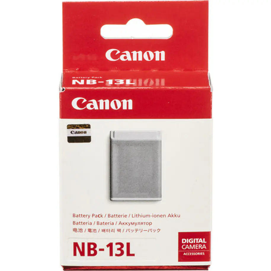 Canon NB-13L Batería Para Cámaras PowerShot G7 X, G7X Mark II y Otras 2