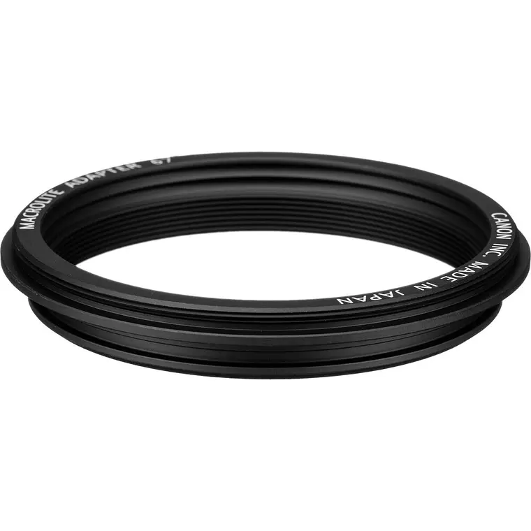 Canon Macrolite Adapter 67 Adaptador Para Flash MR-14EX a Lentes de Diámetro Frontal 67mm 1