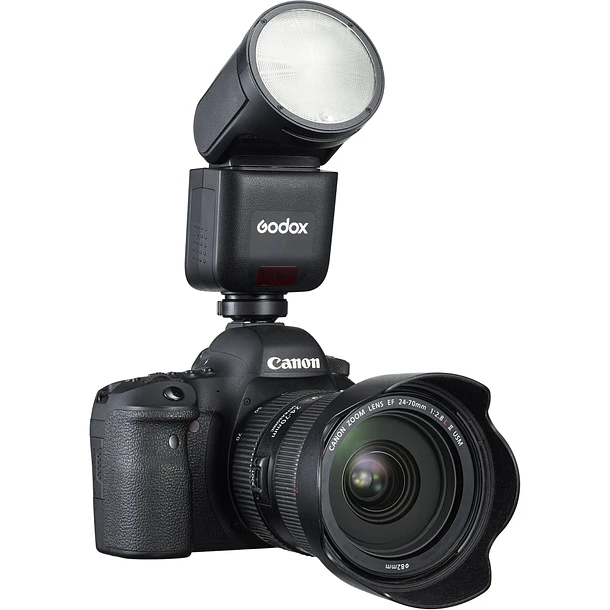 Godox V1mid C TTL Flash Para Cámaras Canon 4