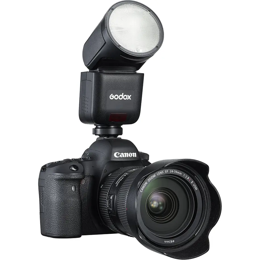 Godox V1mid C TTL Flash Para Cámaras Canon 4