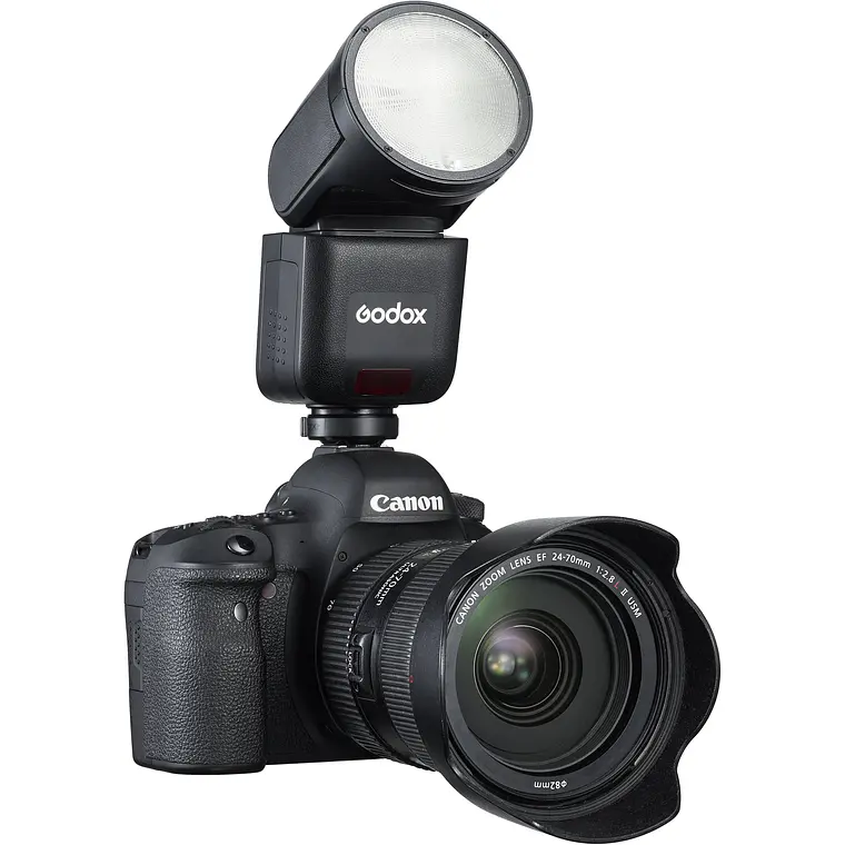 Godox V1mid C TTL Flash Para Cámaras Canon 4