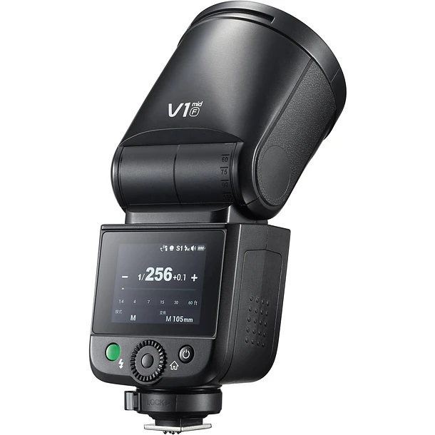 Godox V1mid F TTL Flash Para Cámaras Fujifilm 2