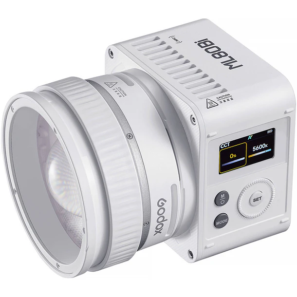 Godox ML80 Bi-Color Luz LED Video Pesa Solo 519 Gramos 5