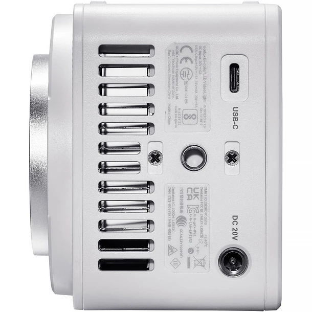 Godox ML80 Bi-Color Luz LED Video Pesa Solo 519 Gramos 11