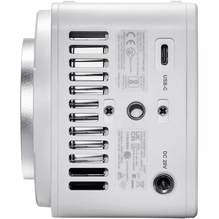 Godox ML80 Bi-Color Luz LED Video Pesa Solo 519 Gramos 11