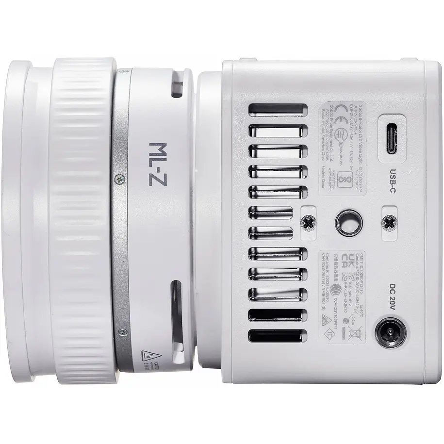 Godox ML80 Bi-Color Luz LED Video Pesa Solo 519 Gramos 13
