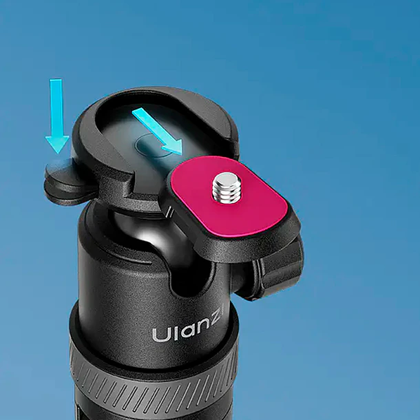Ulanzi TT24 Cka Barra Selfie y Mini Trípode Con Galleta Desmontable S044 16
