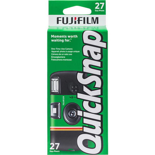 Fujifilm QuickSnap Flash 400 Cámara desechable de un solo uso 4