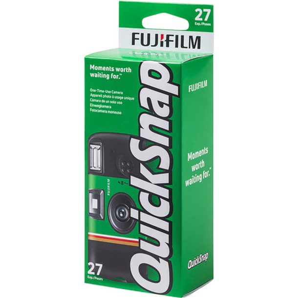 Fujifilm QuickSnap Flash 400 Cámara desechable de un solo uso 5