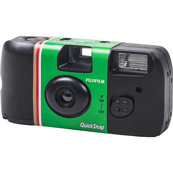 Fujifilm QuickSnap Flash 400 Cámara desechable de un solo uso 1