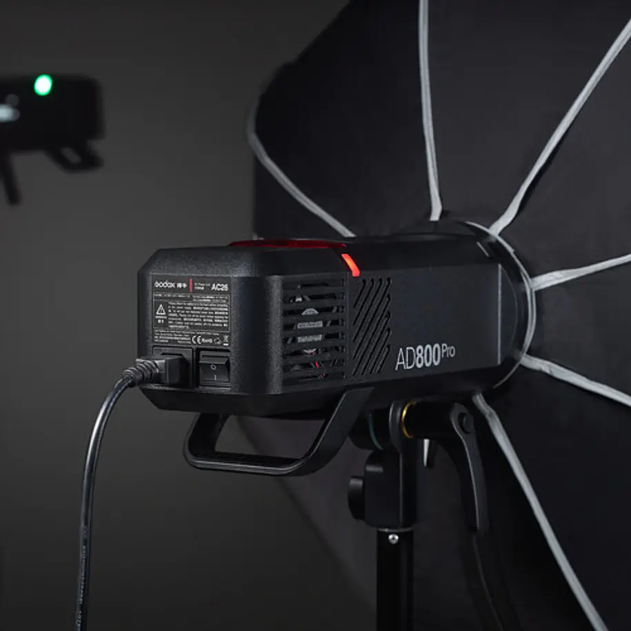 Godox AD800Pro Flash Con Batería Muy Potente 10