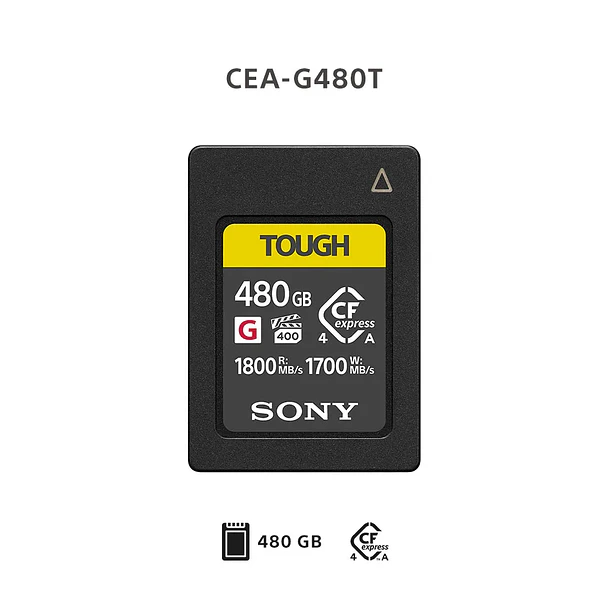 Sony CEA-G480T 480G Tarjeta de Memoria CFexpress Tipo A de la serie CEA-G 2