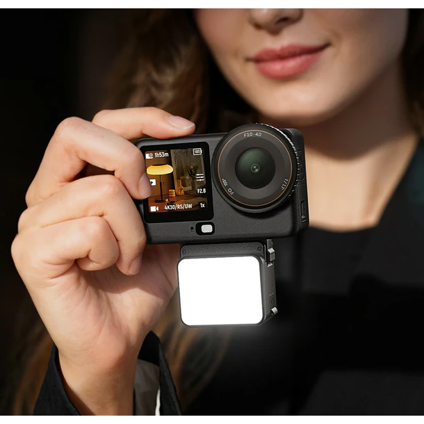 Ulanzi LM24 Mini Fill Light II Luz de Montura Rápida a Cámaras de Acción  DJI L298 3