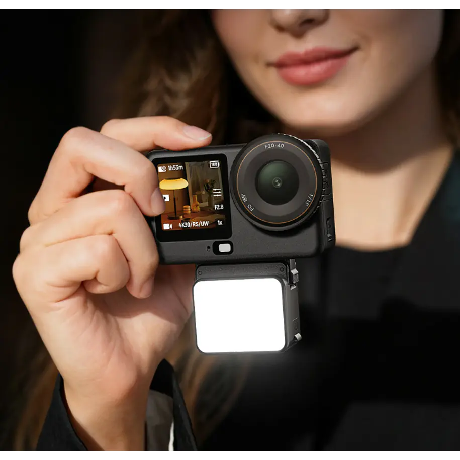Ulanzi LM24 Mini Fill Light II Luz de Montura Rápida a Cámaras de Acción  DJI L298 3