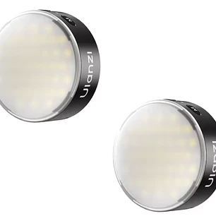 Ulanzi MFL01 Mini Flash y Luz Continua Para Teléfonos (Negro)