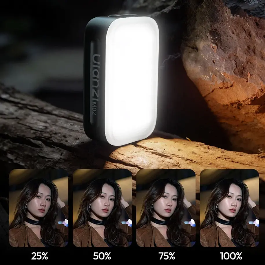 Ulanzi M02 Portable Mini Flashlight Para Teléfonos L217 5
