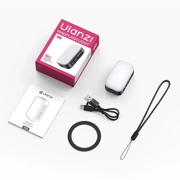 Ulanzi M02 Portable Mini Flashlight Para Teléfonos L217 10