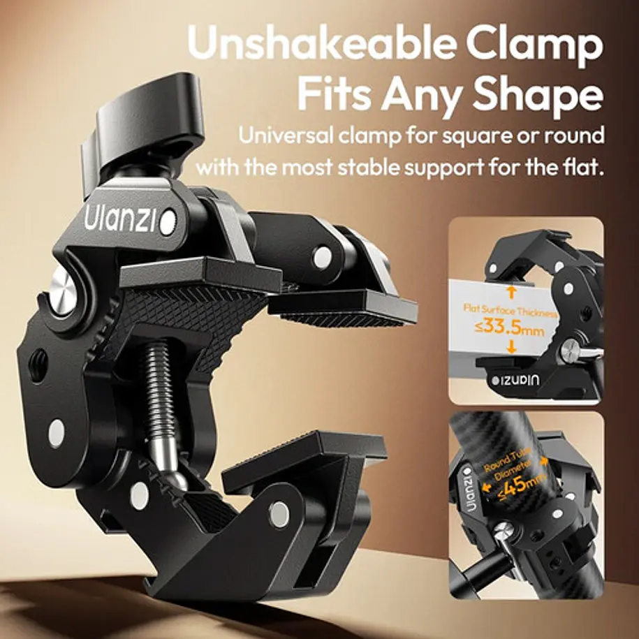 Ulanzi CO78 Super Clamp Pinza Multifuncional C082 7