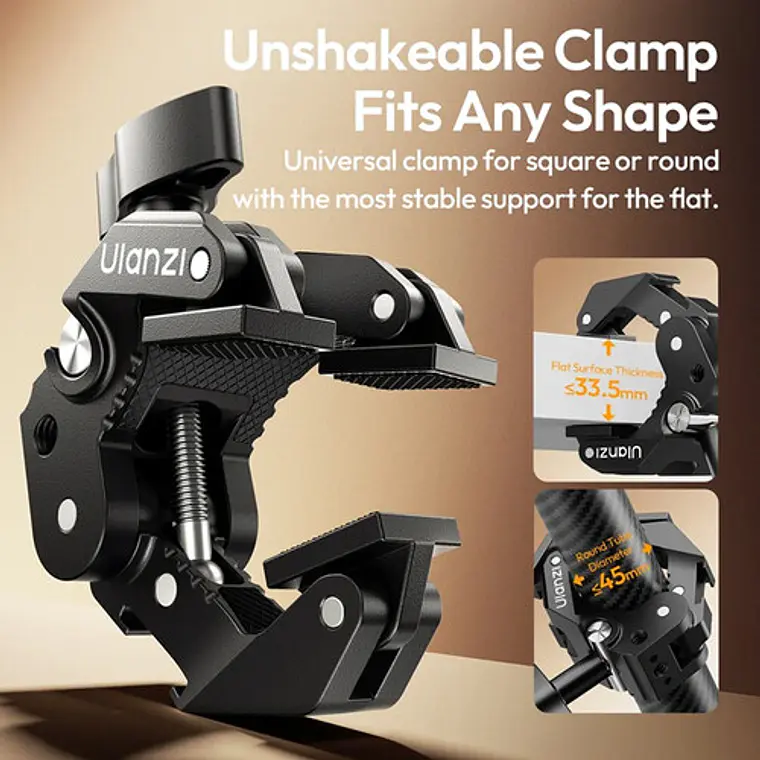 Ulanzi CO78 Super Clamp Pinza Multifuncional C082 7