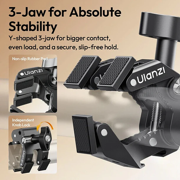 Ulanzi CO78 Super Clamp Pinza Multifuncional C082 9