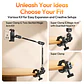 Ulanzi C084 Kit Pinza CO78 Con Cabezal Doble Bola - Miniatura 6