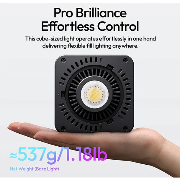 Ulanzi C60RGB Luz de Video RGB 60W   L277 5