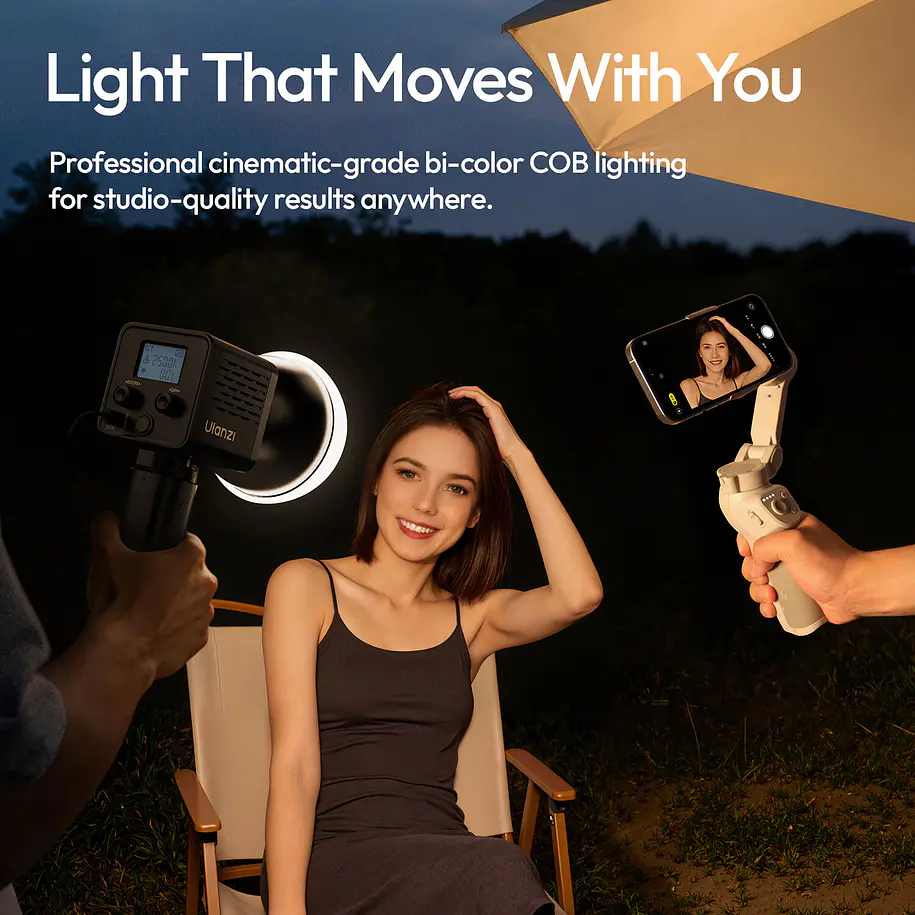 Ulanzi C60 60W Bi-Color Luz Para Video L269 12