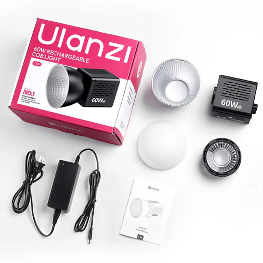 Ulanzi C60 60W Bi-Color Luz Para Video L269 20