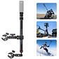 Ulanzi VL03 Barra Selfie Invisible Para Motocicletas T119 - Miniatura 1