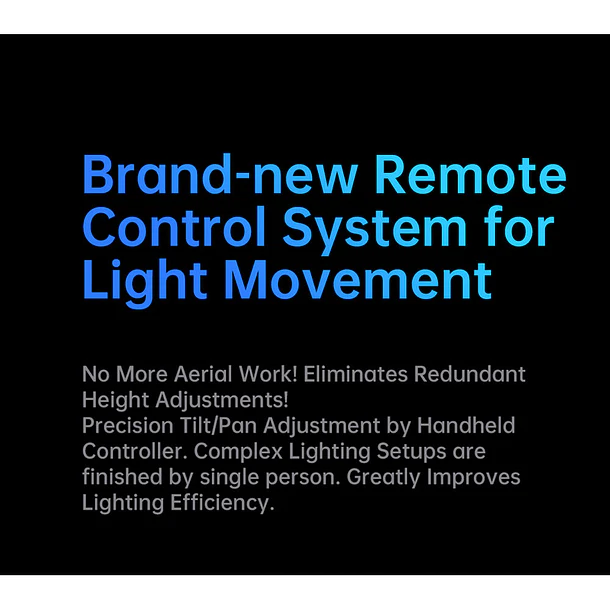 Ulanzi Falcam Cabezal Motorizado para Iluminación Remota Move LightGo  MV0A02  MV0A4A02 7