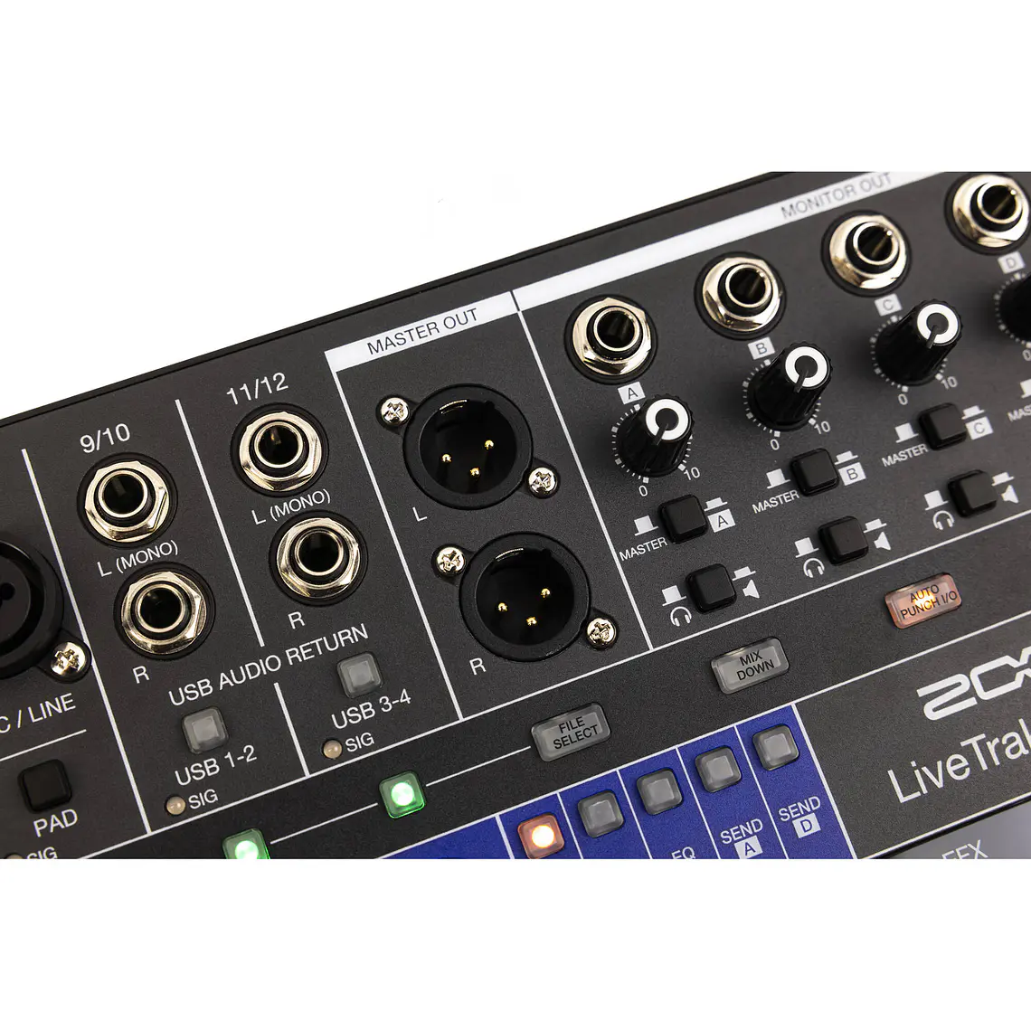 Zoom LiveTrak L12next Grabadora Multipista y Mezcladora Digital 6