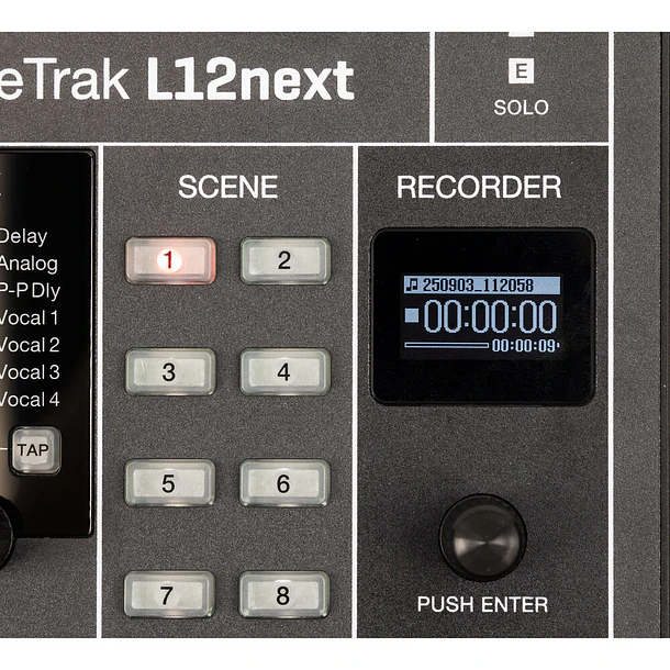 Zoom LiveTrak L12next Grabadora Multipista y Mezcladora Digital 15