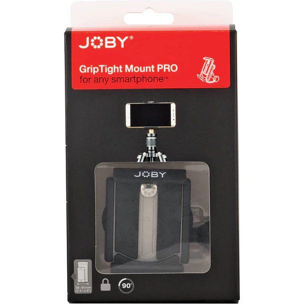 Joby GripTight PRO Montura Para Teléfonos en Trípodes JB01389-BWW 11