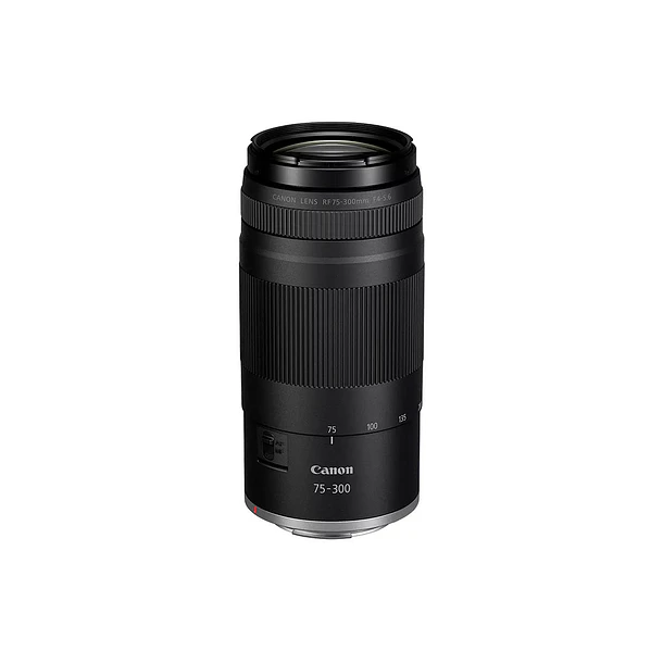 Canon EOS R100 Zoom Kit RF-S 18-45 y Lente Teleobjetivo Zoom RF 75-300 4