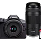 Canon EOS R100 Zoom Kit RF-S 18-45 y Lente Teleobjetivo Zoom RF 75-300 - Miniatura 1