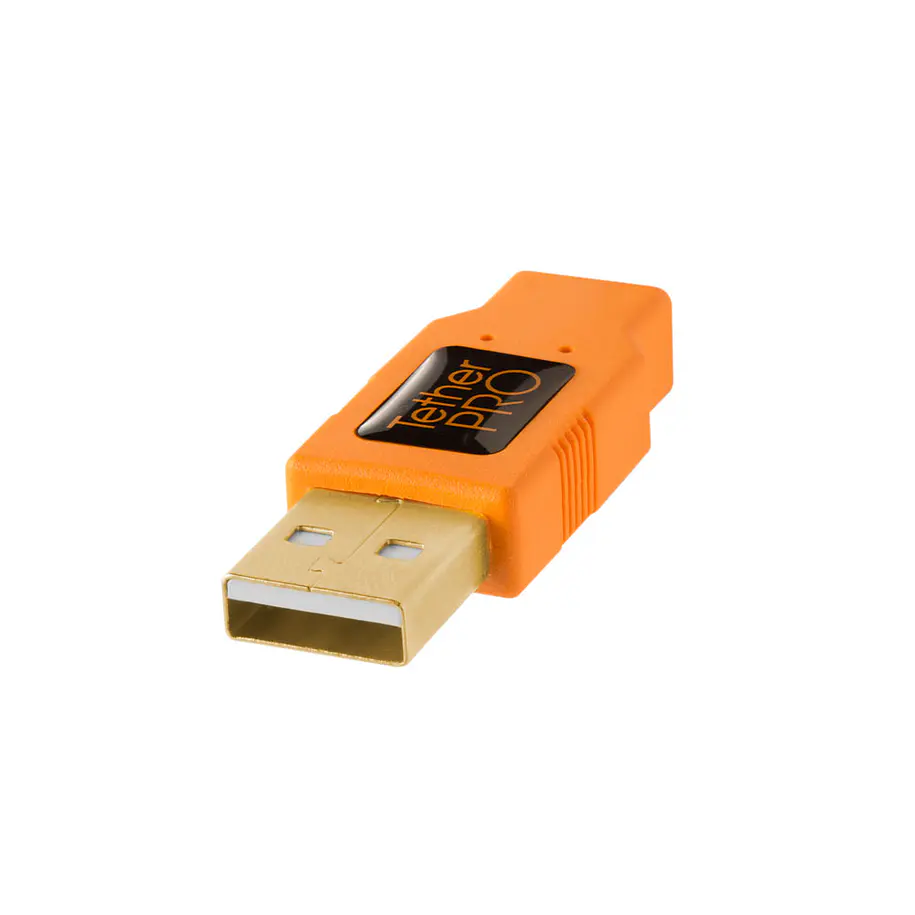 Tether Tools CU8015 Cable USB 2.0 A Male a Mini-B 8-Pin de 4.60mts 3