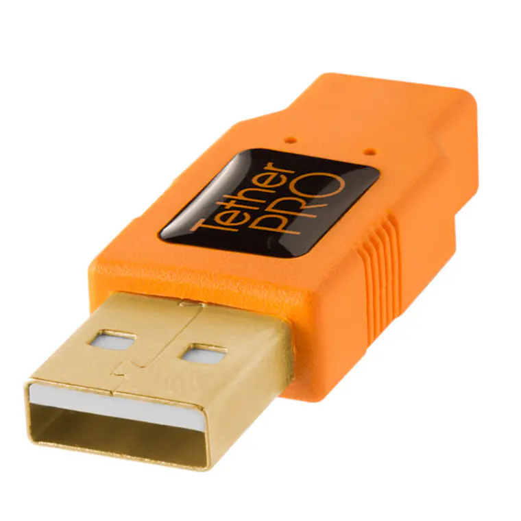 Tether Tools CU8015 Cable USB 2.0 A Male a Mini-B 8-Pin de 4.60mts 3