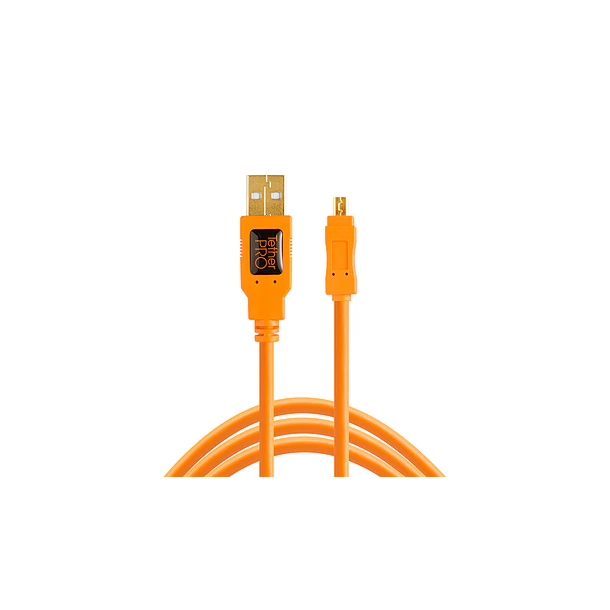 Tether Tools CU8015 Cable USB 2.0 A Male a Mini-B 8-Pin de 4.60mts 7