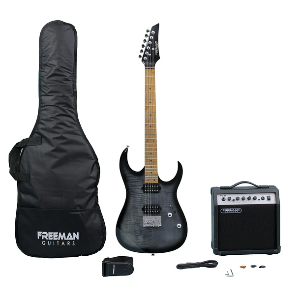 Freeman Riff Master Bk Pack Guitarra Electrica Srg-180 Fmt Freeman 3