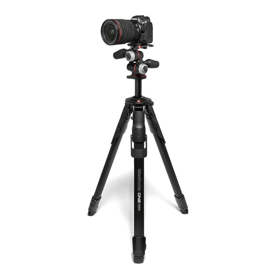 Manfrotto MKONEPA-3W Trípode Fotografía Control Superior de las Patas y Columna a 90° 3