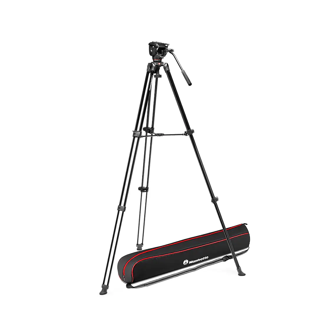 Manfrotto MVK500XAM Tripode de Video Con Patas Dobles y Cabezal Que Permite Tomas Verticales 1