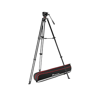 Manfrotto MVK500XAM Tripode de Video Con Patas Dobles y Cabezal Que Permite Tomas Verticales
