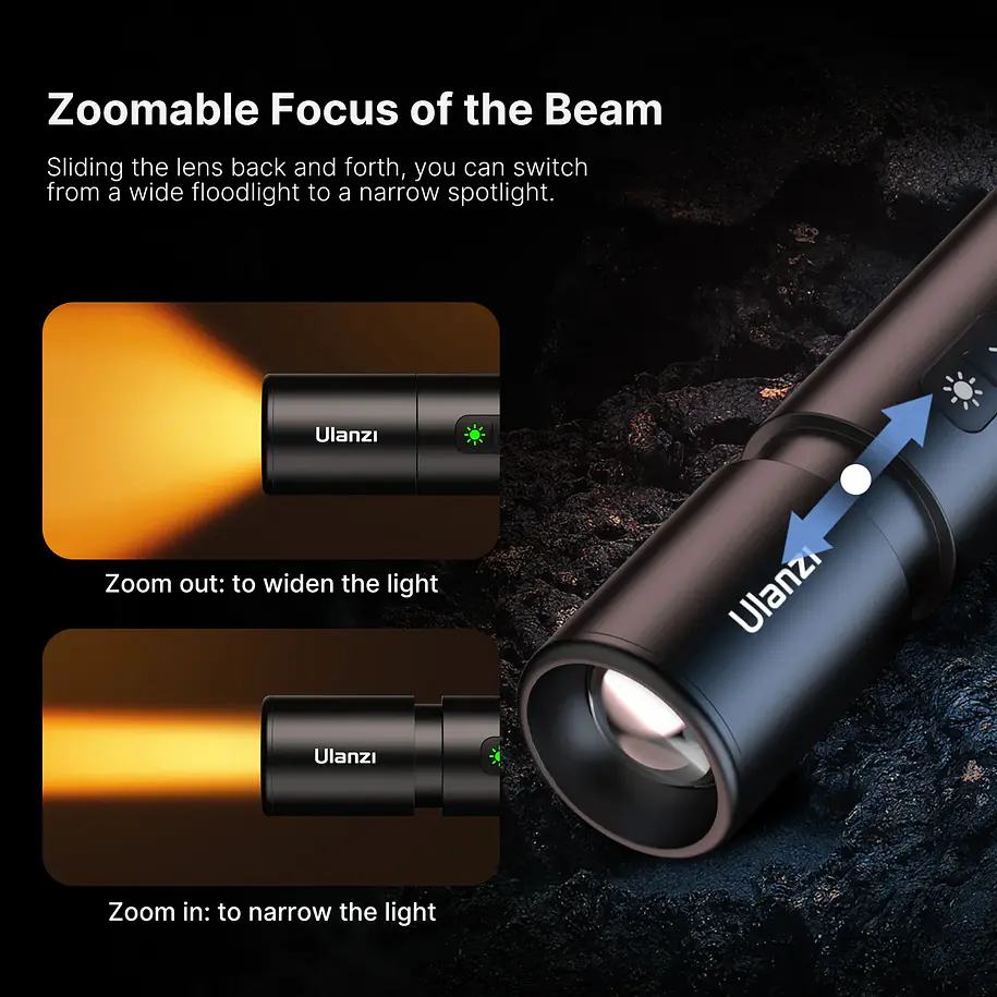 Ulanzi LM07 Luz Led Para Video y Linterna bicolor 10