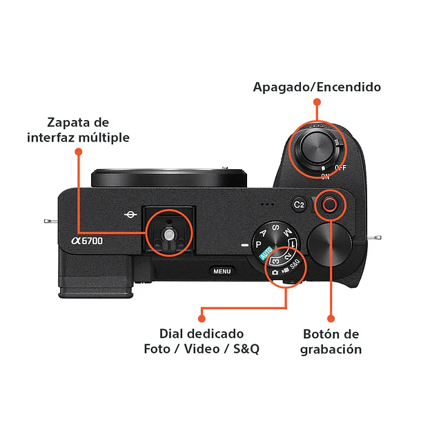 Sony a6700 premium Cámara APS-C con montura E + lente 16-50mm f3.5-5.6 OSS II - ILCE-6700K E38 5