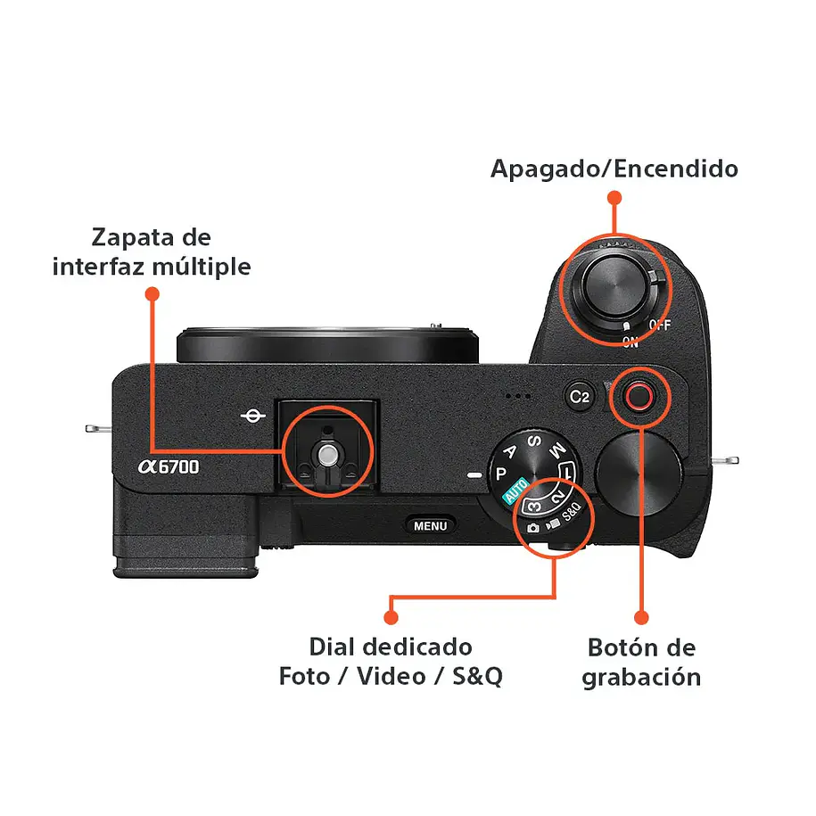 Sony a6700 premium Cámara APS-C con montura E + lente 16-50mm f3.5-5.6 OSS II - ILCE-6700K E38 5