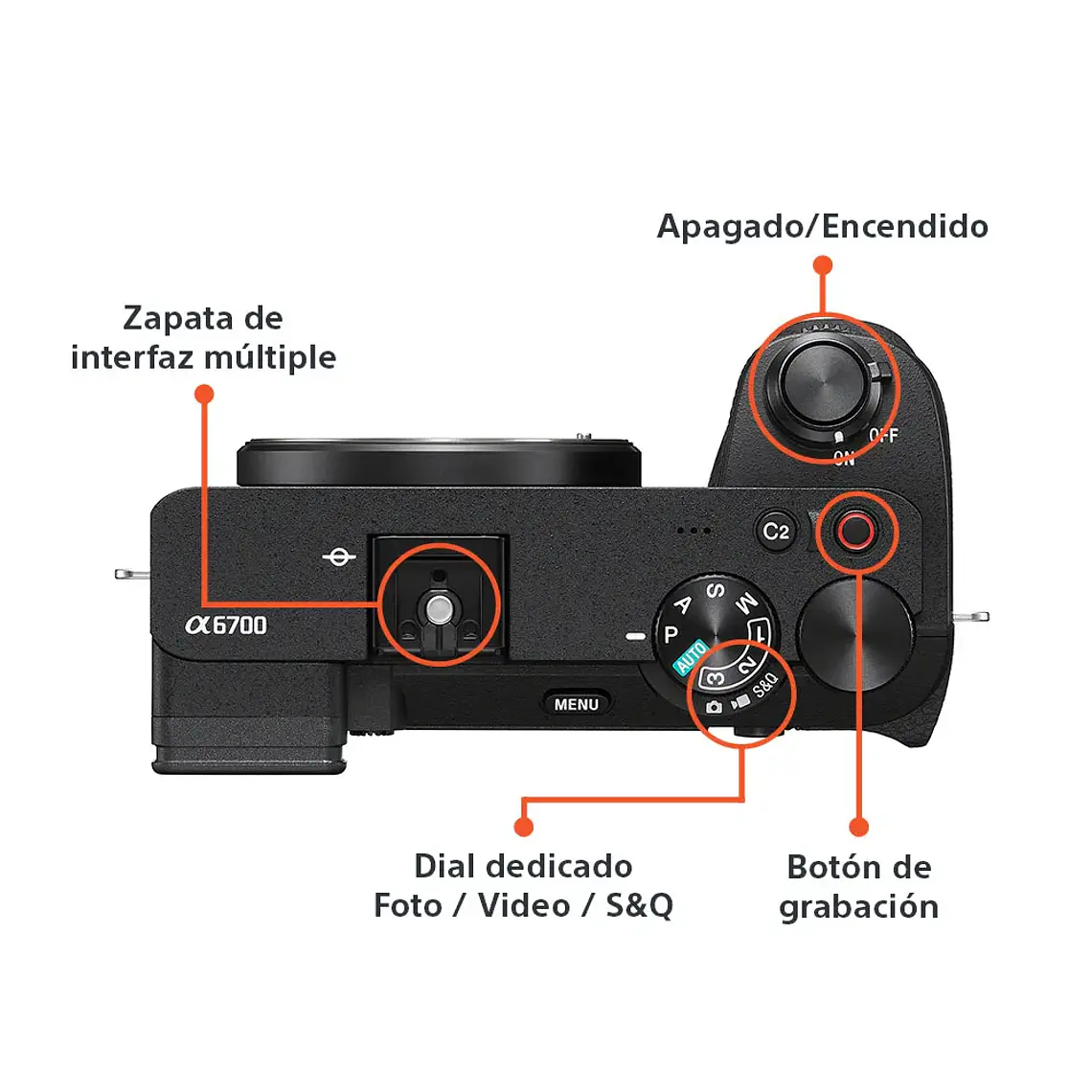 Sony a6700 premium Cámara APS-C con montura E + lente 16-50mm f3.5-5.6 OSS II 5