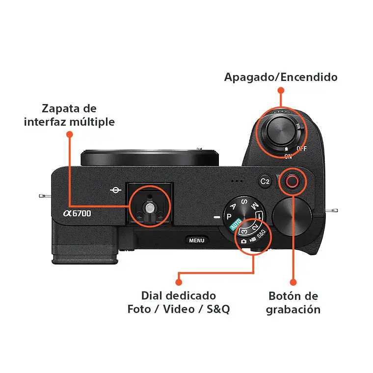 Sony a6700 premium Cámara APS-C con montura E + lente 16-50mm f3.5-5.6 OSS II 5