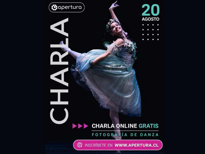 Charla Online Fotografía de danza
