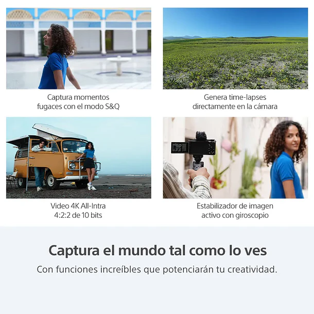 Sony ZV-E10 II Cámara Para Vlogs (Sin Lente)  - ZV-E10M2/BQ E38  11
