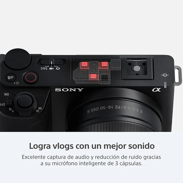 Sony ZV-E10 II Cámara Para Vlogs (Sin Lente)  - ZV-E10M2/BQ E38  14